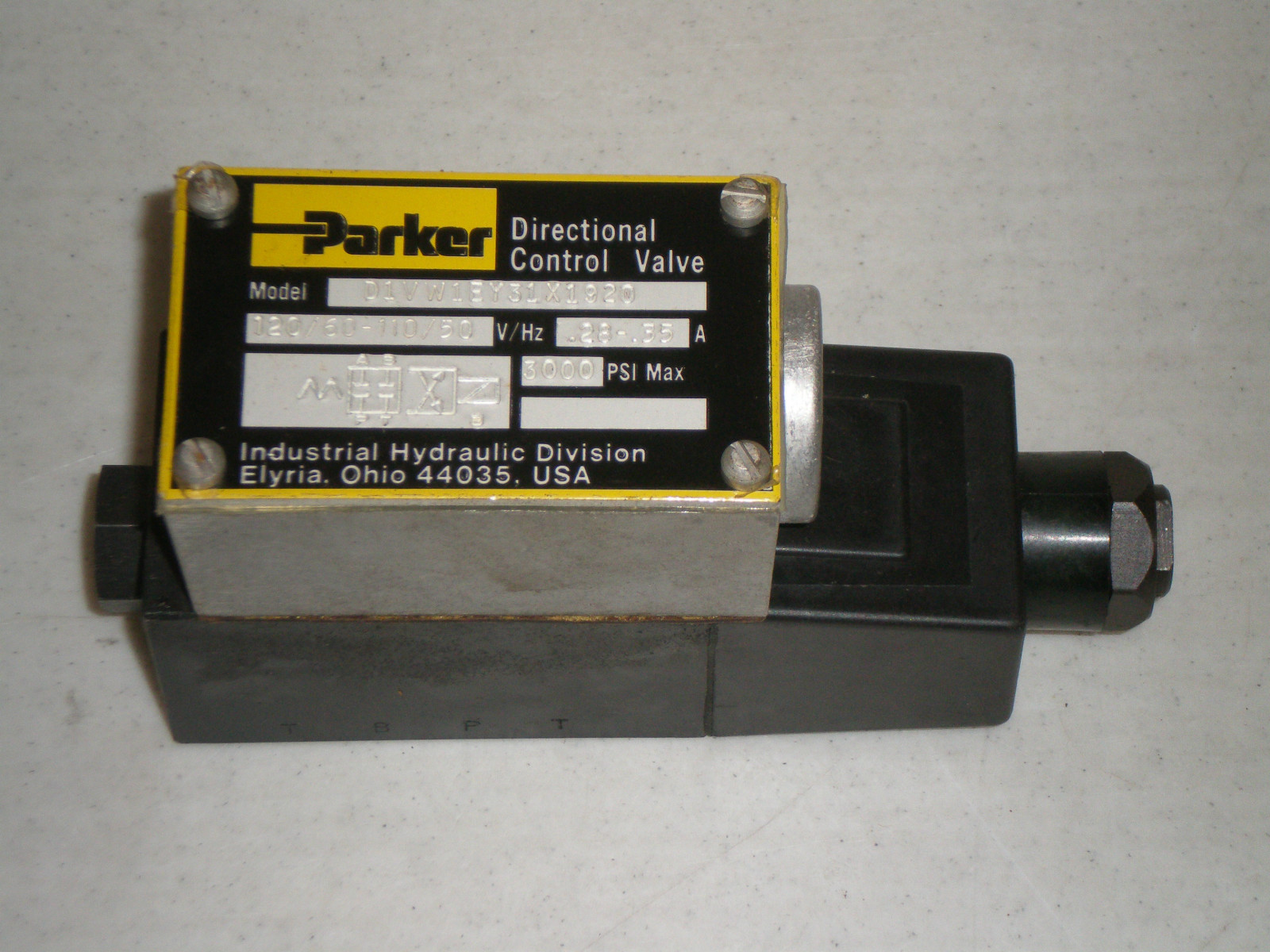 hydraulic valve
