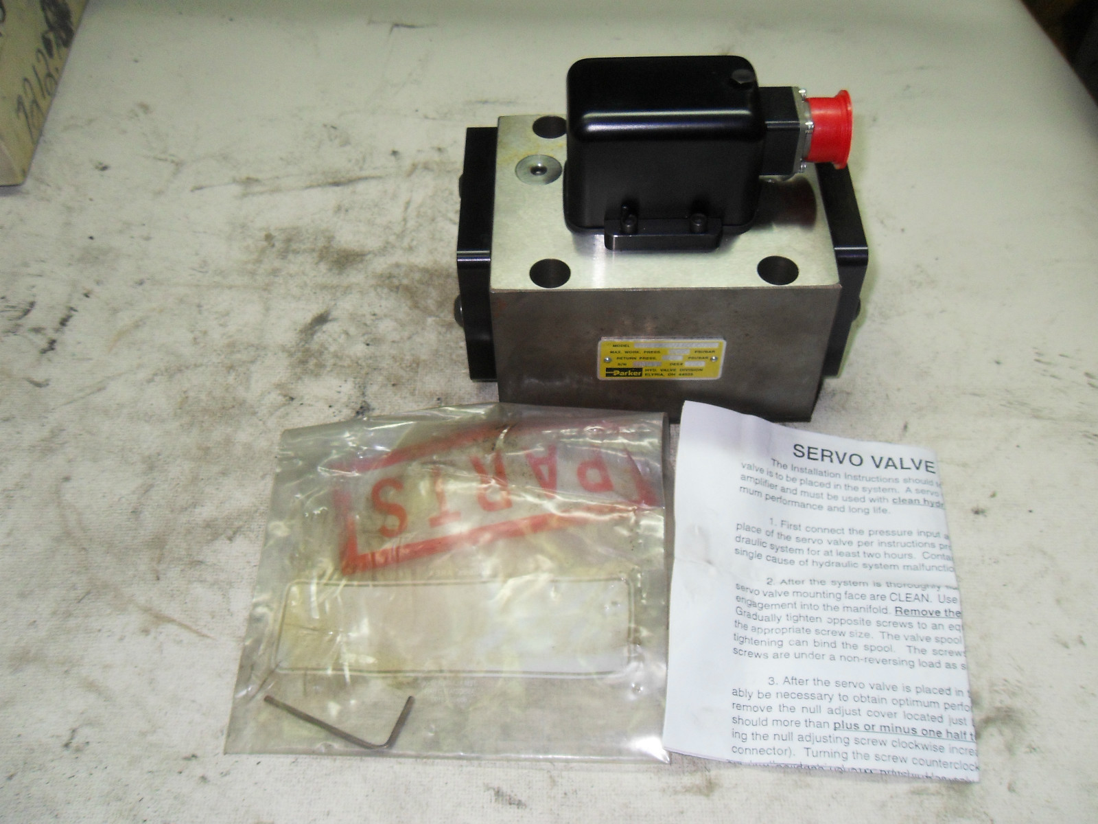 hydraulic valve