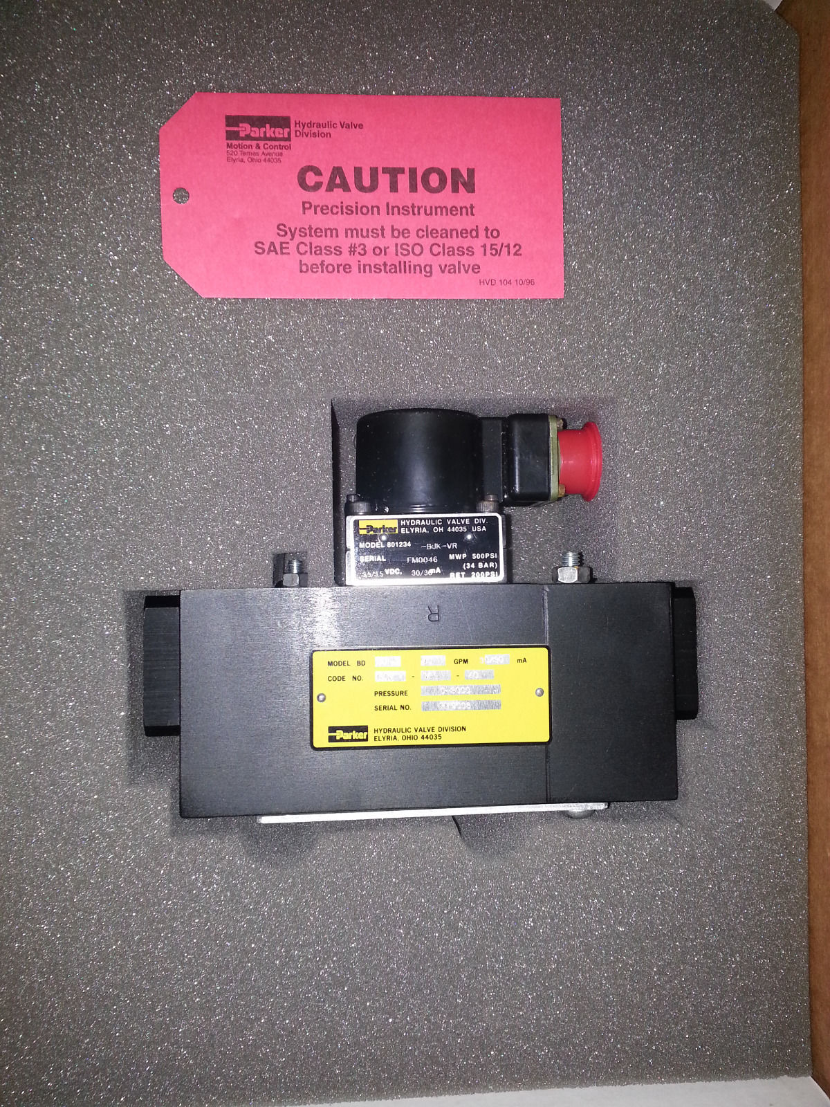 hydraulic valve
