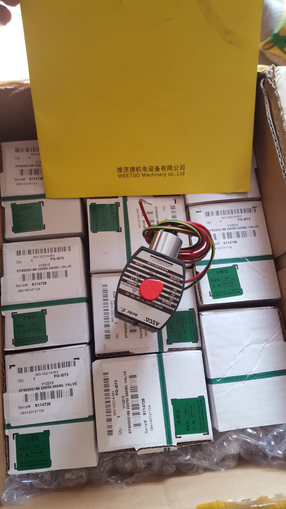 hydraulic valve